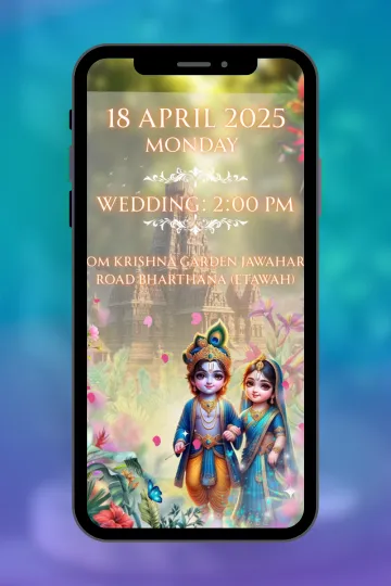 krishna-radha-theme-wedding-invitation