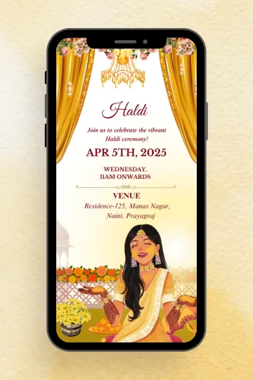 Bride-to-Be Special Wedding Invitation Video