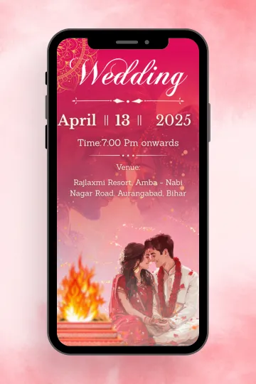 Majestic Traditional Wedding Video Invitation