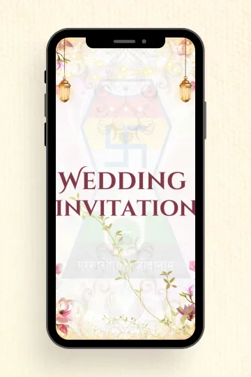 Eternal Promise Jain Wedding Video Card