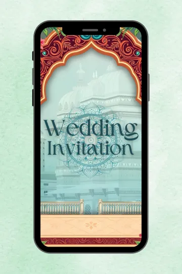 Blessed Beginnings Jain Animated Invite