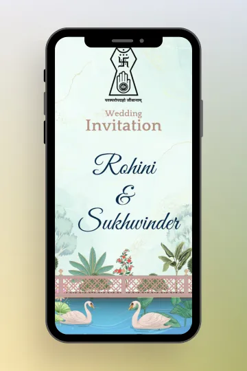 Dharma & Devotion Jain E-Invite