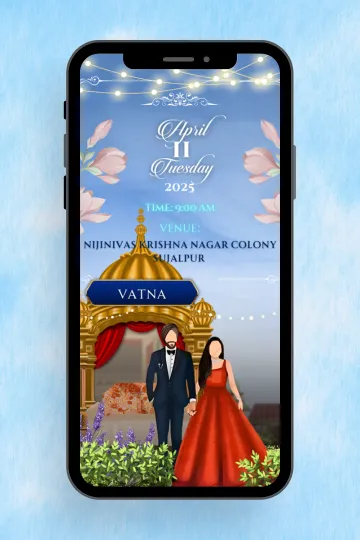 Anand Karaj Wedding Invitation Video Sikh Marriage