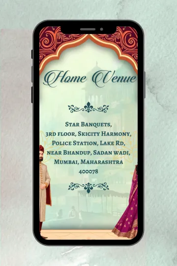 Punjabi Wedding Video Invitation Sikh Shaadi Card