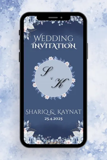 Nikah & Walima E-Invite Video Modern Designs