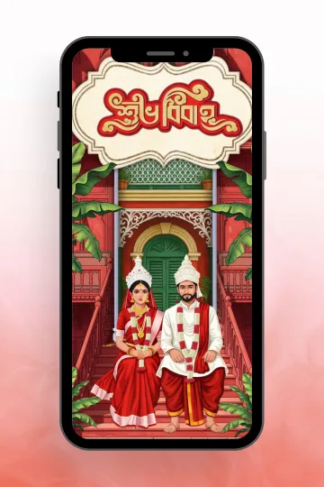 Crafted for Your Special Day Bengali Video Invitation