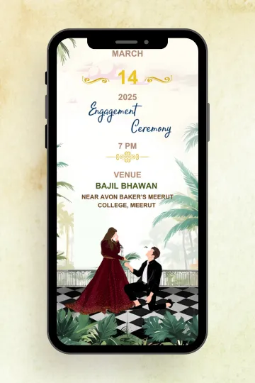 A Grand Ring Ceremony Video Invitation