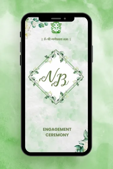 Beautiful Animated Invitation for Engagement & Ring Ceremony